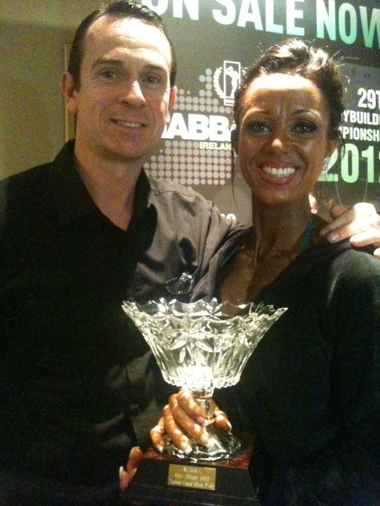 image shows: Rachel 6th place Nabba Britain Trained Figure. On to the Universe now!