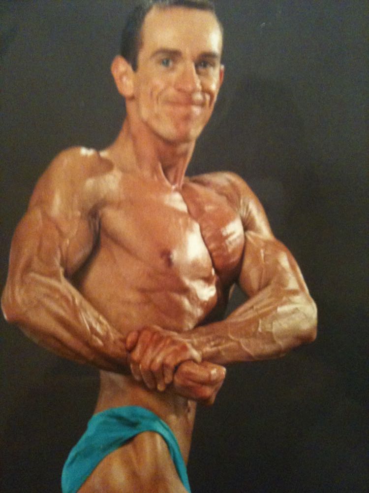 image shows: Tim Sharp Musclemania European Championships 1999 