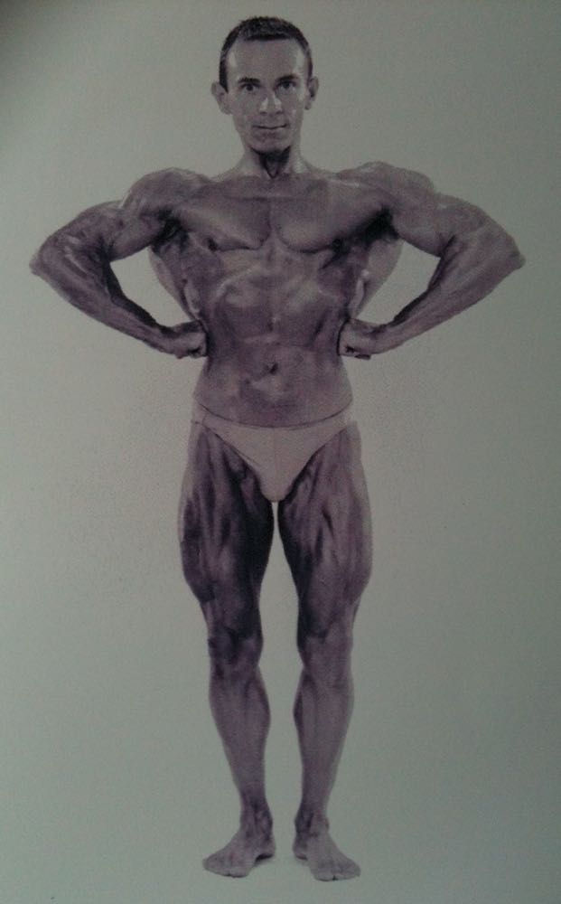 image shows: Tim Sharp Musclemania European Championships 1999 