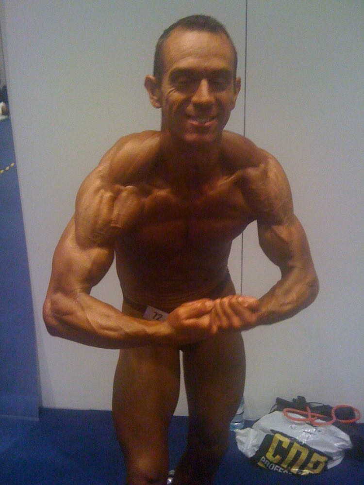 image shows: Personal Trainer Tim Sharp 2009 BNBF British Championships 