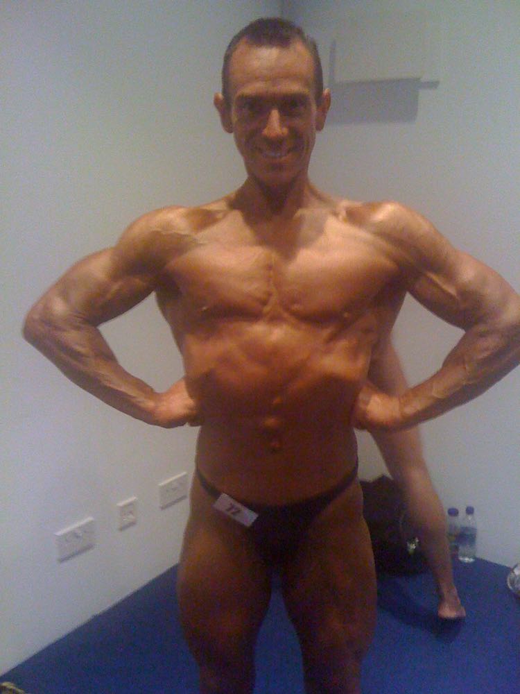 image shows: Personal Trainer Tim Sharp 2009 BNBF British Championships 