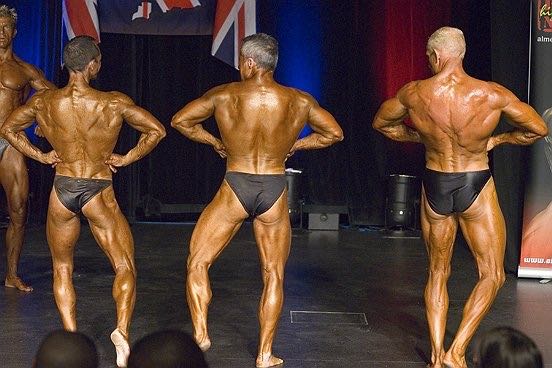 image shows: Tim Sharp 2007 BNBF British Championships Masters Class 4th Place 