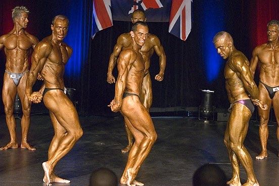 image shows: Tim Sharp 2007 BNBF British Championships Masters Class 4th Place 